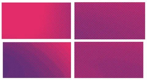 Red pop art background with dots. Abstract creative vector style comics. Layo Illustrazione stock