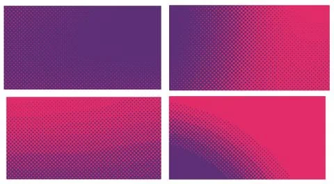 Red pop art background with dots. Abstract creative vector style comics. Layo Stock Illustration