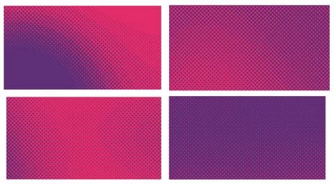 Red pop art background with dots. Abstract creative vector style comics. Layo イラスト素材