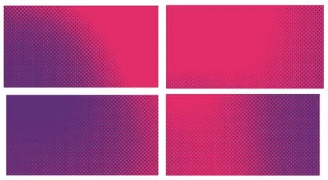 Red pop art background with dots. Abstract creative vector style comics. Layo 스톡 일러스트