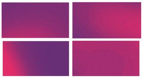 Red pop art background with dots. Abstract creative vector style comics. Layo Stock Illustration