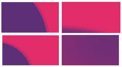 Red pop art background with dots. Abstract creative vector style comics. Layo Illustrazione stock