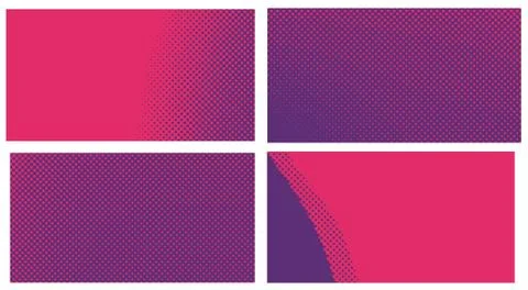 Red pop art background with dots. Abstract creative vector style comics. Layo 스톡 일러스트