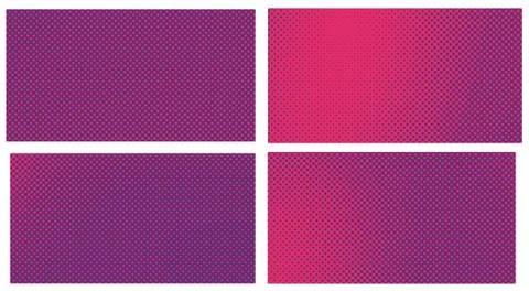 Red pop art background with dots. Abstract creative vector style comics. Layo 스톡 일러스트