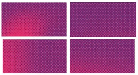 Red pop art background with dots. Abstract creative vector style comics. Layo Illustrazione stock