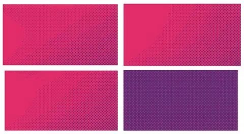 Red pop art background with dots. Abstract creative vector style comics. Layo Stock Illustration