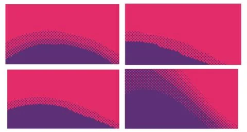 Red pop art background with dots. Abstract creative vector style comics. Layo Illustrazione stock