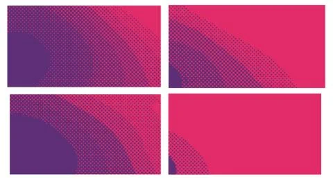Red pop art background with dots. Abstract creative vector style comics. Layo Illustrazione stock