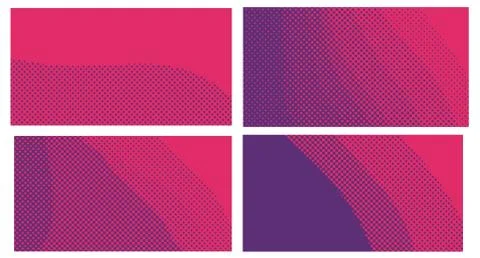 Red pop art background with dots. Abstract creative vector style comics. Layo Stock Illustration
