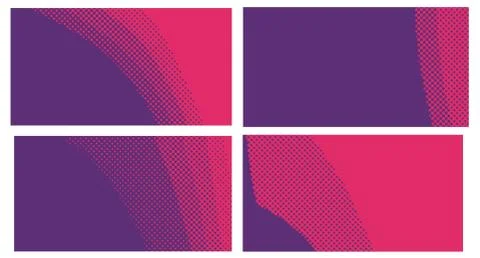 Red pop art background with dots. Abstract creative vector style comics. Layo Stock Illustration