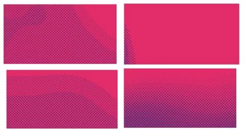 Red pop art background with dots. Abstract creative vector style comics. Layo Illustrazione stock