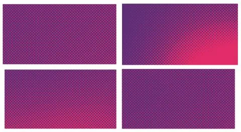 Red pop art background with dots. Abstract creative vector style comics. Layo 스톡 일러스트