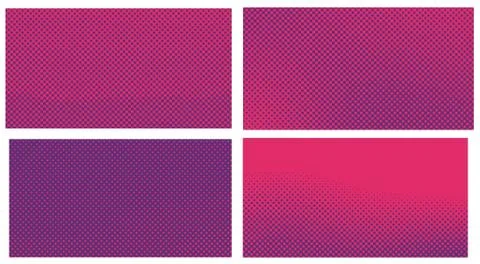 Red pop art background with dots. Abstract creative vector style comics. Layo Stock Illustration