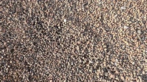 Red Porphyry Crushed Construction Aggregate Stone Stock Footage 121882491