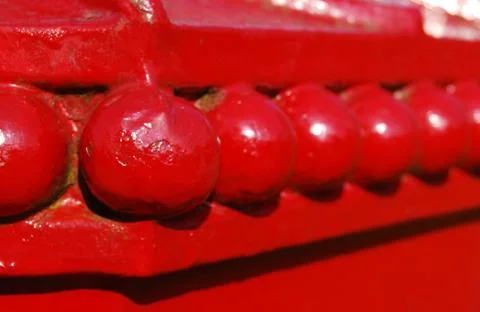 Red postbox Stock-Fotos