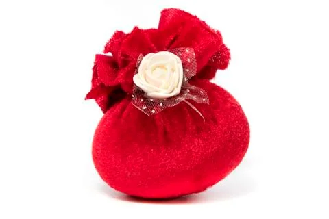 Red pouch Stock Photos