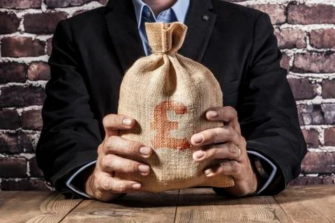 Red Pound Sack Stock Photos