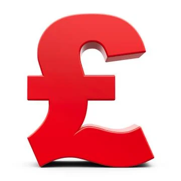 Red pound sign Stock Illustration