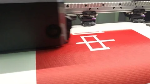 Red print hieroglyph Vídeos de archivo 99471777