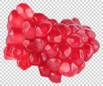 Red Pulp of pomegranate Stock Photos
