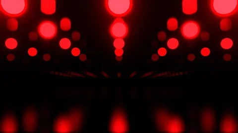 Red Pulsating Disco Light Background VJ Loop l 4K Stock Footage 305550432