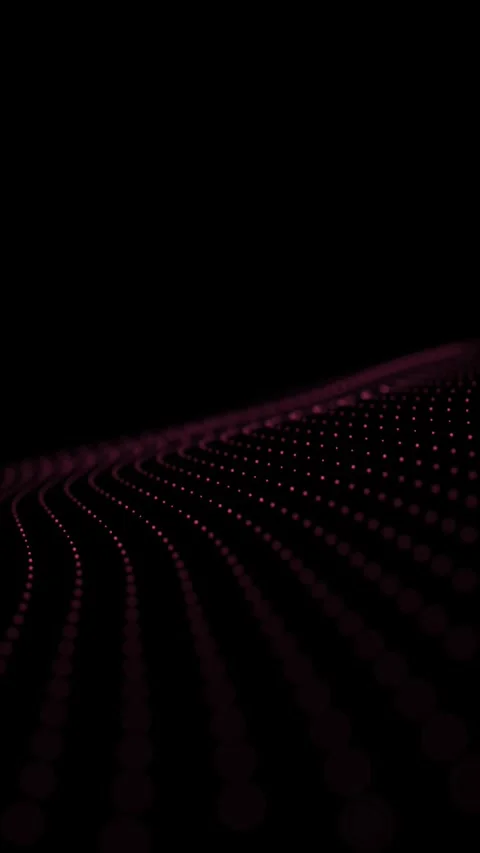 Red Pulse of Reality Vertical format, smooth waves of light in 4K. Stock Footage 330593119