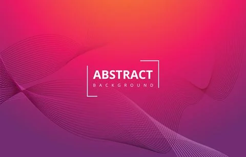 Red Purple Abstract Wave Lines Gradient Texture Background Wallpaper Graphic  Illustrazione stock