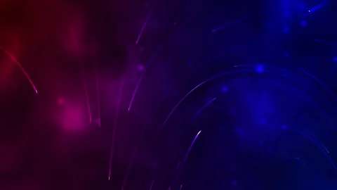 Red Purple Blue Glowing Wire Light Streaks Background Stock Footage 345164725