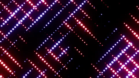 Red with purple diagonal dots animation VJ loop background for show0001-0300 Stock Footage 343549509