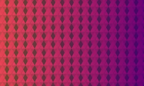 Red Purple Geometric Diamond Gradient Pattern イラスト素材