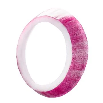 Red purple onion ring, paths Foto stock