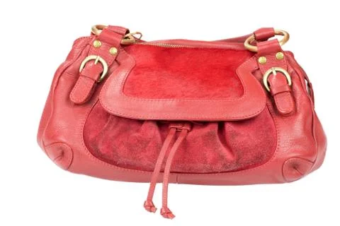 Red purse Stock Photos