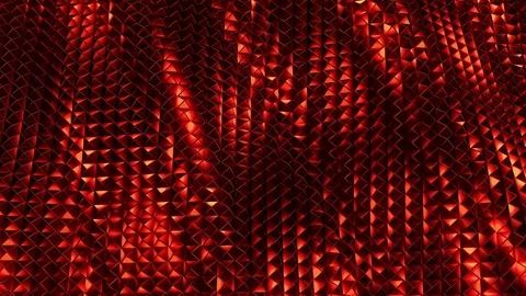 Red Pyramids background Stock Footage 102393706