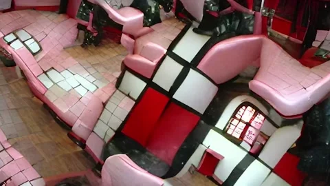 RED QUEENS OFFICE Loop  Background Generated Loop 스톡 동영상 195927217