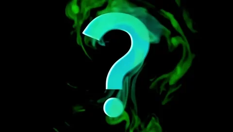 Red question mark Stock Footage 303843989