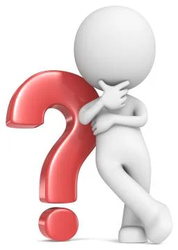 Red Question Mark. Stock Illustration