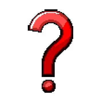 Red question mark symbolizing questions, doubt, and choice Stock Illustration