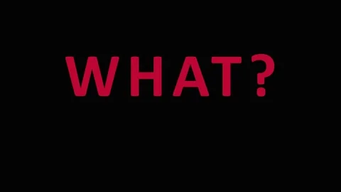 Red Question Marks Appearing With Glitch Effect Against Black Background Ci.. Stock Footage 343408502