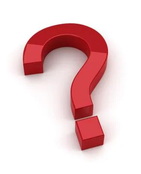 Red question sign Stock Illustration