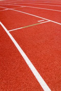 Red race for running Stock Photos