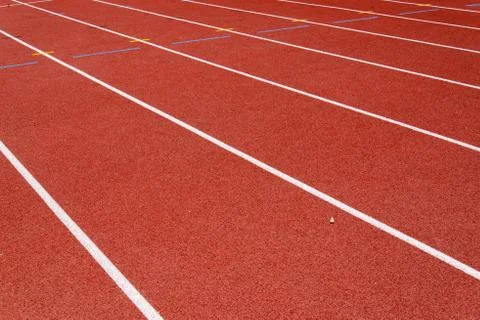 Red race for running Stock Photos