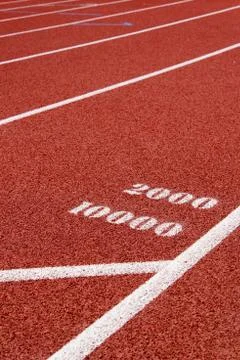 Red race for running Stock Photos