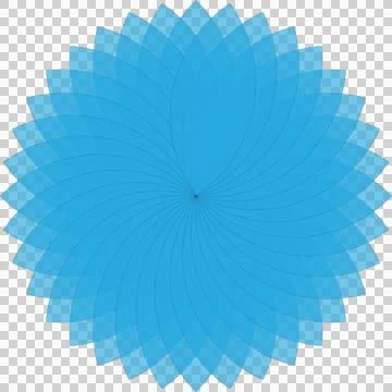 Red-radial-flower-gradient-design Stock-Illustration