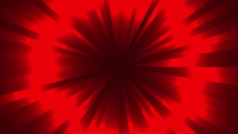 Red radial light spectrum featuring seamless animated rays Stock Footage 339648420