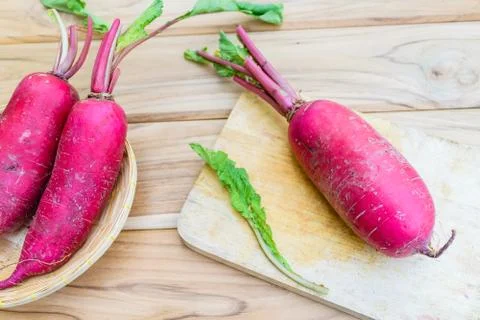 Red radish Stock Photos