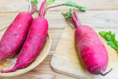 Red radish Stock Photos
