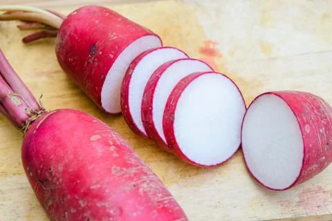 Red radish Stock Photos