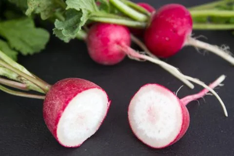 Red radish Stock Photos