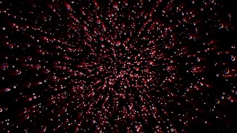 Red Rain Drops Video stock 124210185