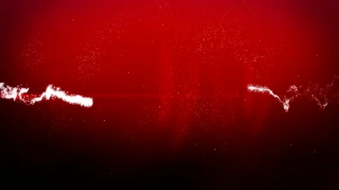 Red randomly flying particles in the middle of the screen, optical flares Stock Footage 127899441